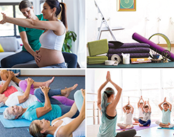 Cursos especializados yoga: embarazo, infantil, apoyos, aulas y mayores